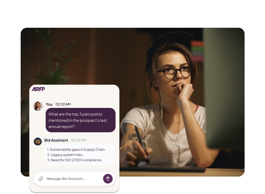 Bid Assistant Interface