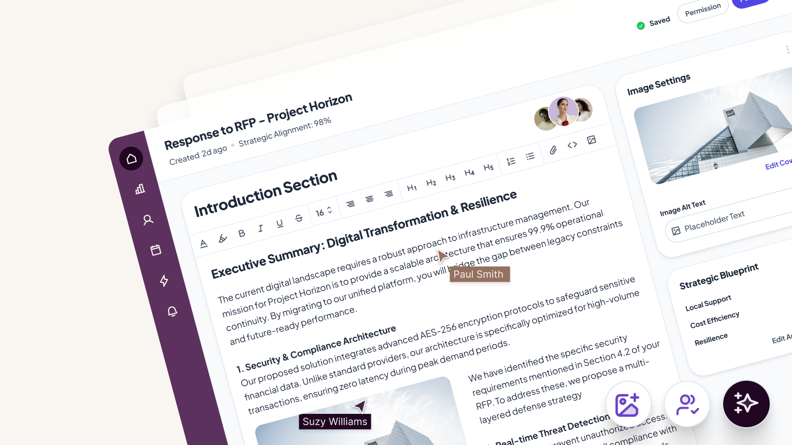 Collaborative Editor Interface